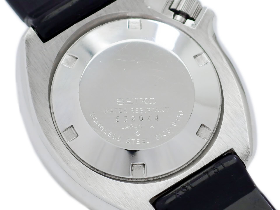 セイコー セカンドダイバー 150m 6105-8110 Cal.6105B 自動巻 OH済 1975年/昭和50年製 Seiko