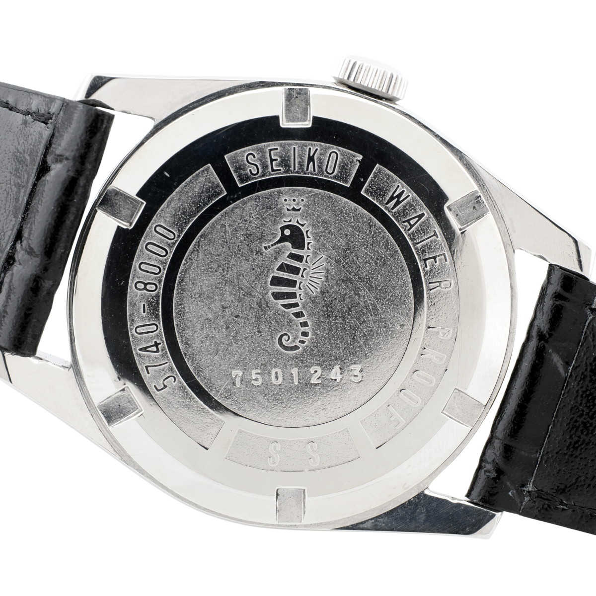 セイコー ロードマーベル 36000 初期型 5740-8000 裏蓋タツノオトシゴ