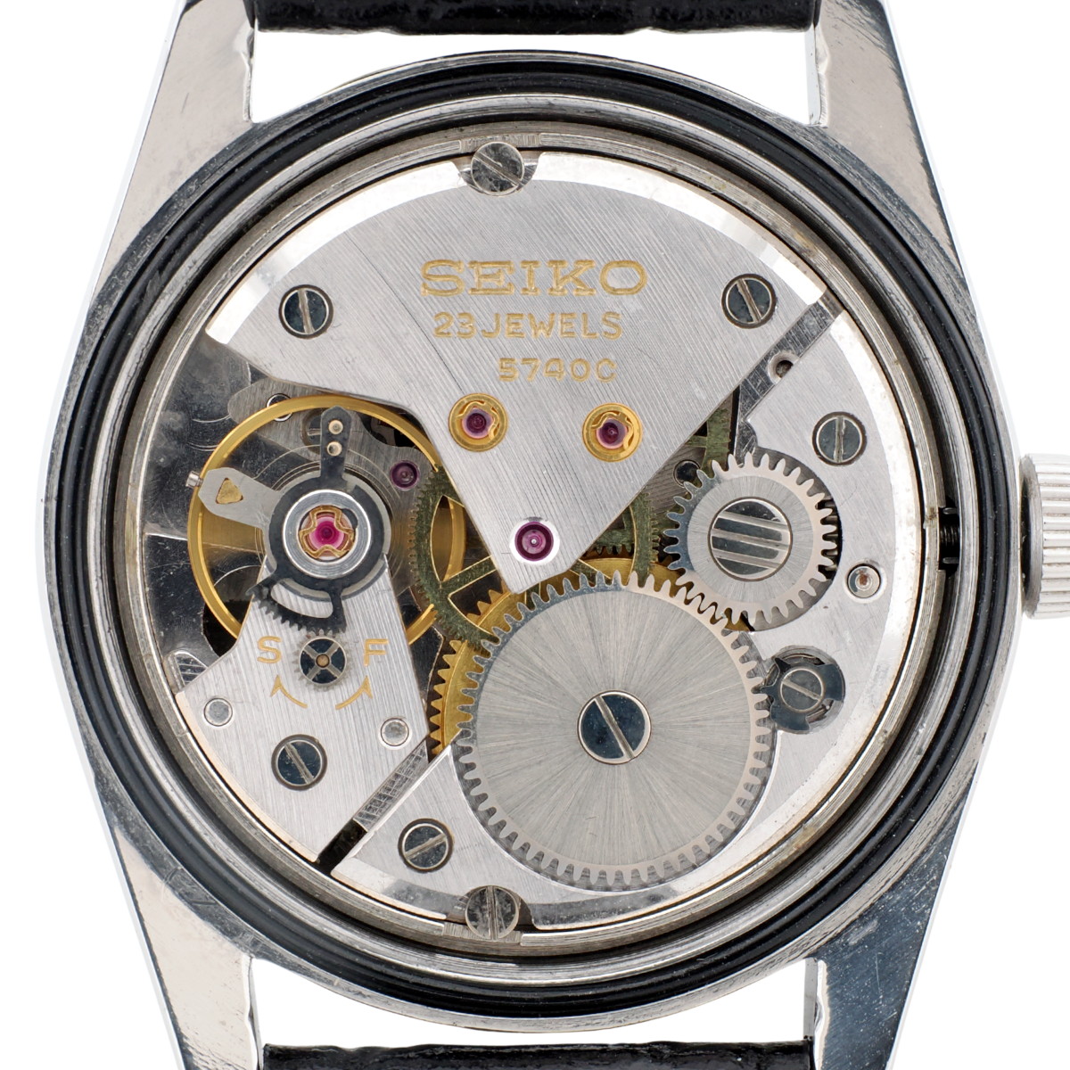 セイコー ロードマーベル 36000 初期型 5740-8000 裏蓋タツノオトシゴ