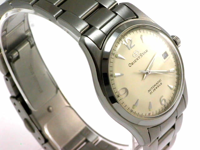 オリエントスター WZ0061PF 自動巻き 日付け表示 USED