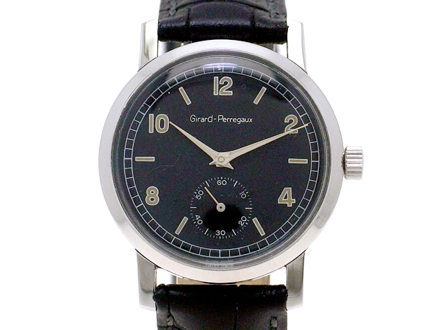 ジラールペルゴ スモールセコンド Cal.091 手巻 OH済 1970年代 Girard 