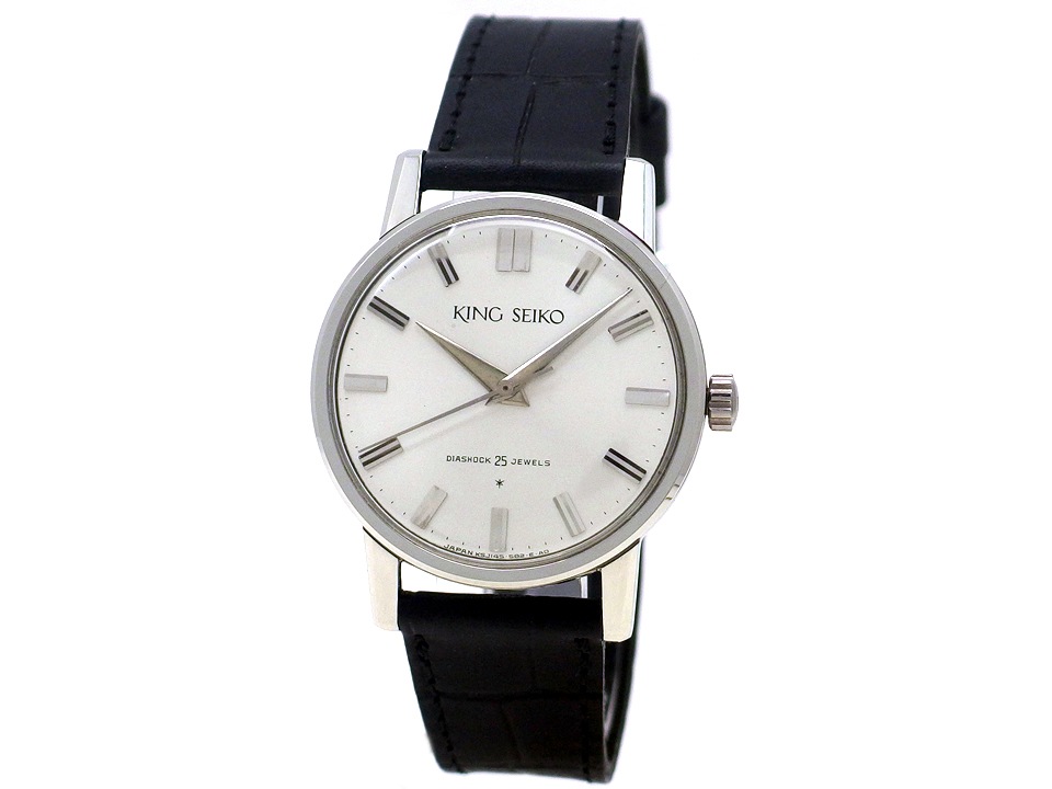 キングセイコー J14102E 1st SS 25石手巻 OH済 昭和38年製 Seiko