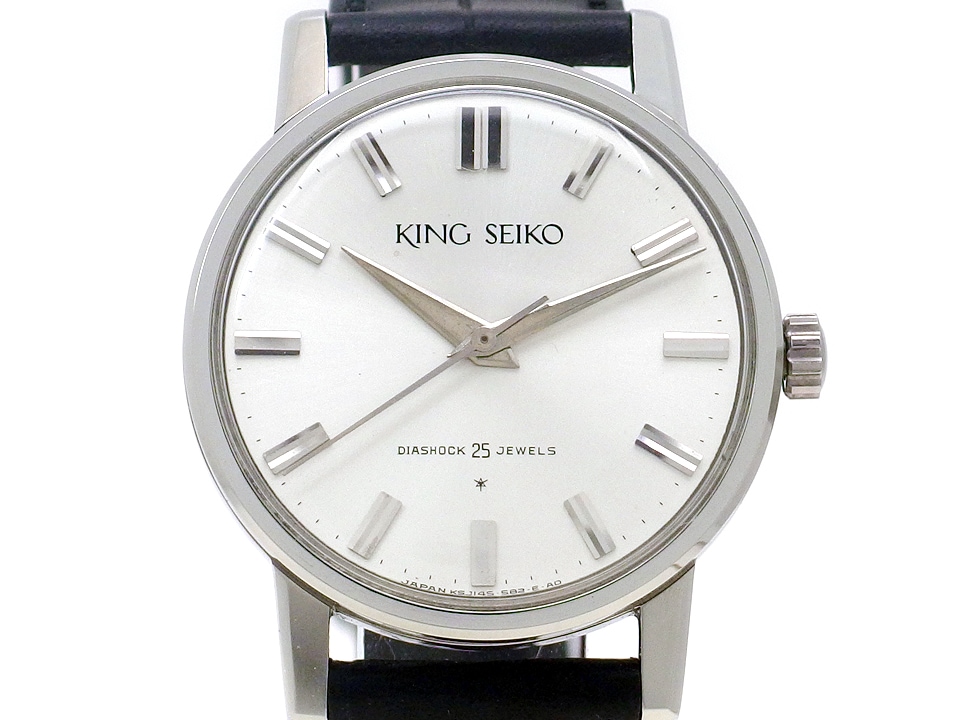 キングセイコー J14102E 1st SS 25石手巻 OH済 昭和38年製 Seiko
