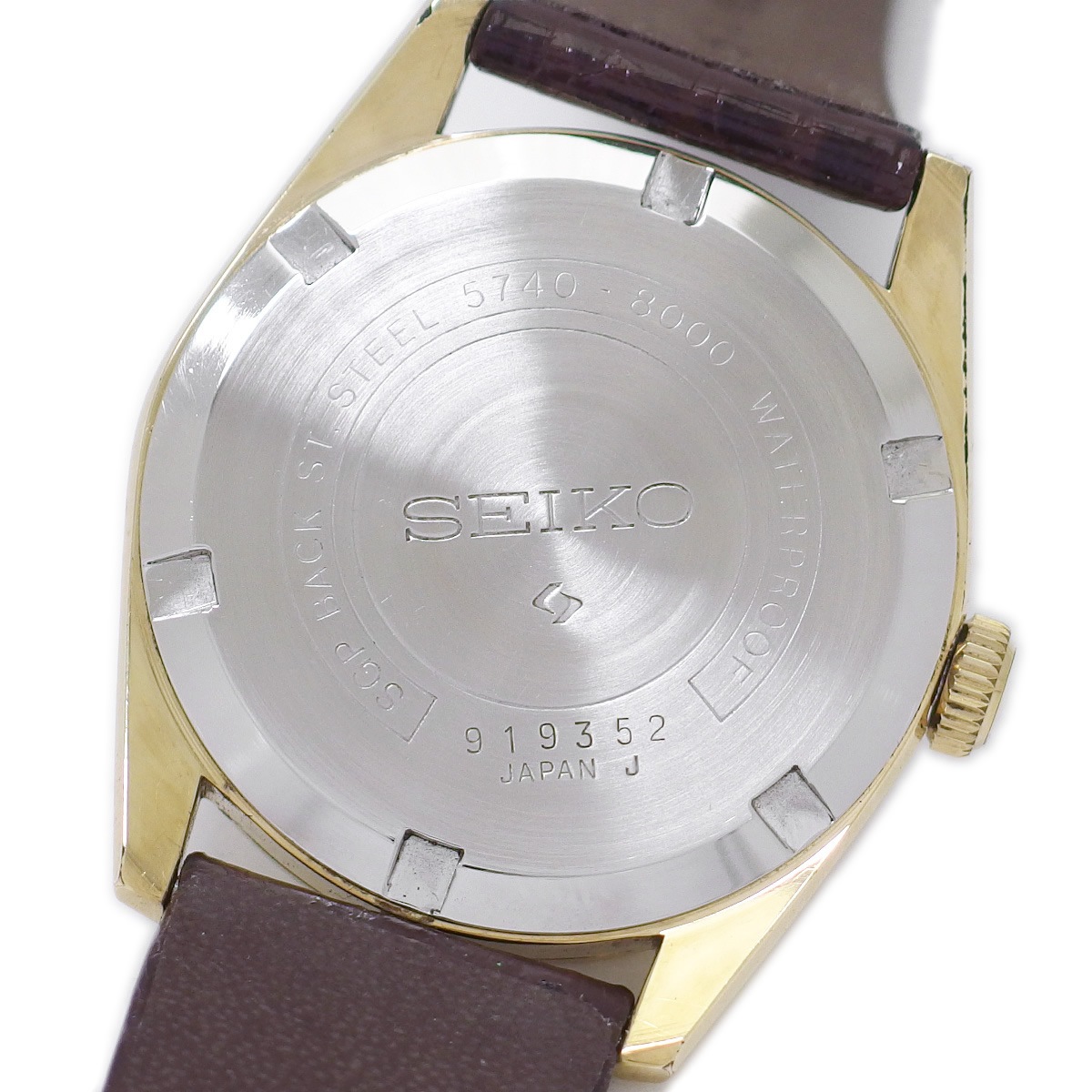 セイコー ロードマーベル 36000 5740-8000 金メッキ 手巻 OH済 昭和44