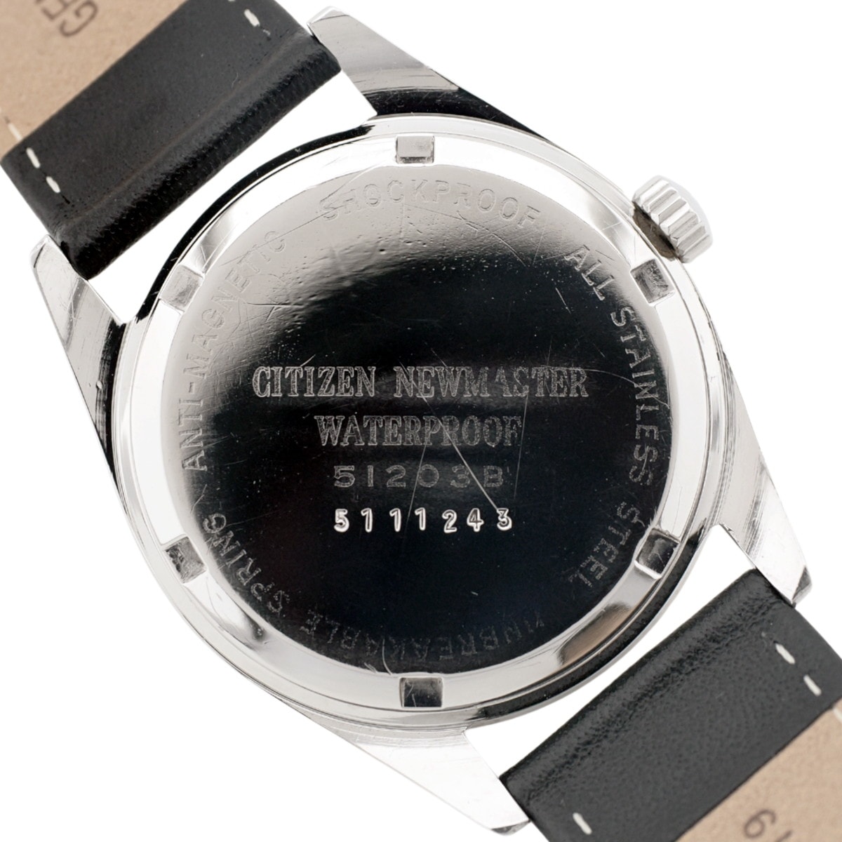 シチズン ニューマスター デイト 51203B 手巻 OH済 昭和40年/1965年製 Citizen