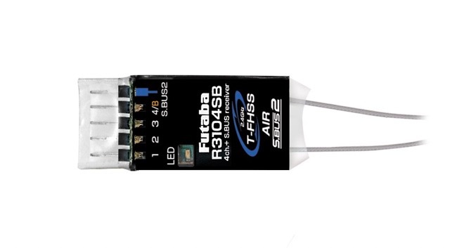 Futaba R3006SB 8ch S-BUS受信機 FUTABA R3006SB 2.4GHz T-FHSS 空用 6K標準 6ch受信機 S.BUS2