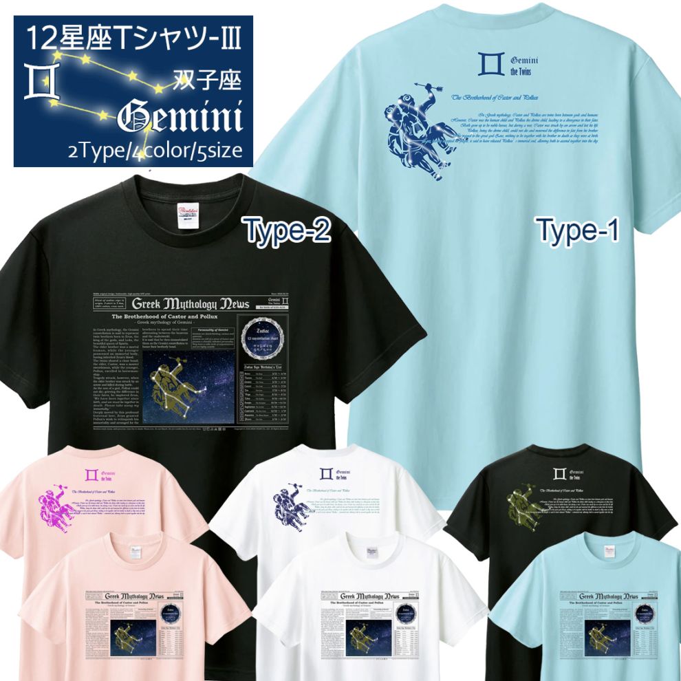�դ����� T����� Ⱦµ �лҺ� 12���� t����� Gemini Zodiac DTF DTF�ץ��� ����OK ���� ���åȥ� ������� �ۥ磻�� �֥�å� �֥롼 �ԥ� �ץ쥼��� ���ץ饤�� ��� ��ǥ����� S M L XL LL 2XL 3L ���� ���� �᡼���� ����̵��