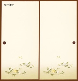 ちどりNo.4 | ちどり 第8集（織物襖紙） | 和洋優材