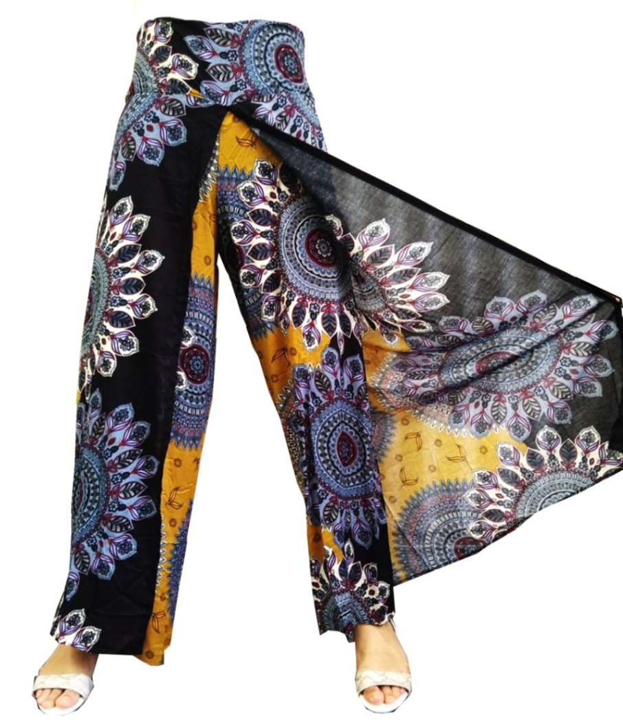 全17カラー】ひらひらかわいく涼しい履き心地♪ タイのラップパンツW⑯