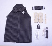 男の子 袴10点セット 羽織 着物 長襦袢 袴 角帯 懐剣 雪駄 お守り 羽織紐 扇子|七五三用品|キッズ Kid's