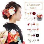 レディース 髪飾り 髪飾り 単品 シャルマン Charmant 花 女性用 成人式 卒業式