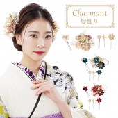 レディース 髪飾り 髪飾り 単品 シャルマン Charmant 花 女性用 成人式 卒業式