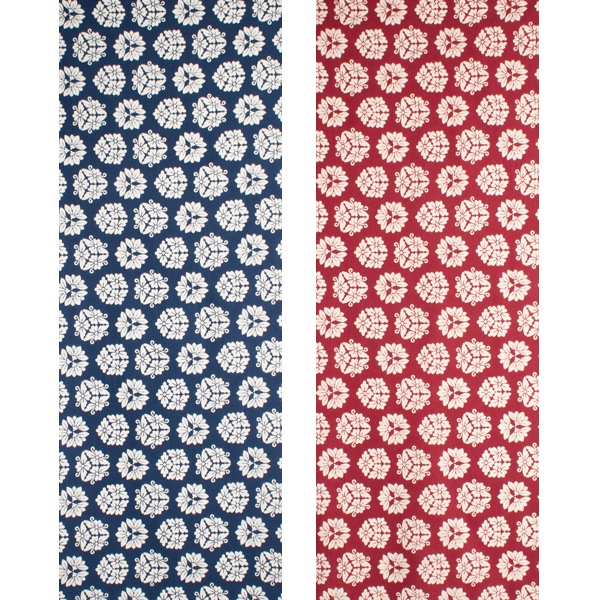 和布華 わふか 手ぬぐい 花キューブ 日本手拭い てぬぐい 小紋柄 和柄 花柄 家紋 幾何学模様