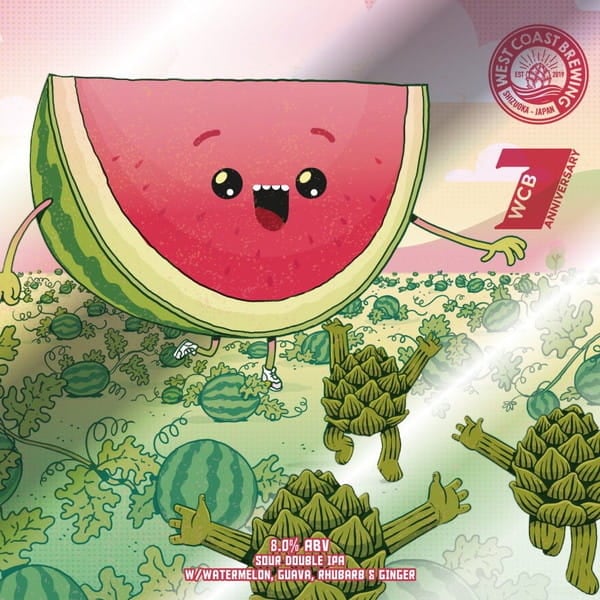 『 Watermelon Fruit Monster (Sour Double IPA) 』 / 500mL x 4本