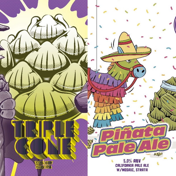 『 Bloom Party 』 Triple Cone x 2本 + Pinata Pale Ale x 2本