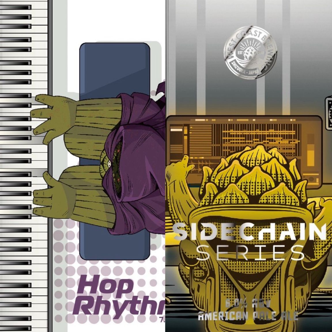 『 Syncopation 』 Hop-Rhythmic #3 x 2本 + Sidechain Series 08 x 2本