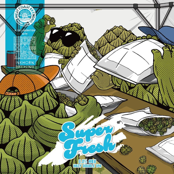 Super Fresh（Hazy Double IPA）』 / 500mL x 4本 | ONE FLAVOR | WEST