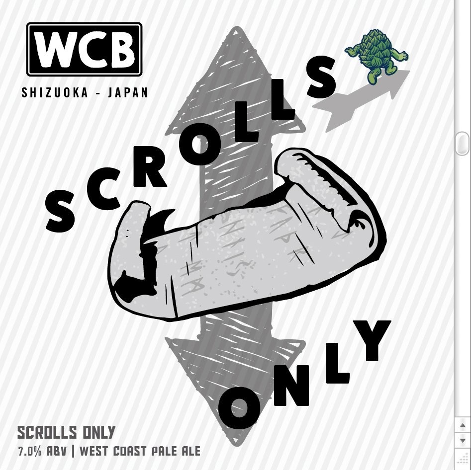 『 Chromatic Code 』 Red IPA x 1本 + Black Light x 1本 + VELSTAR x 1本 + Scrolls Only x 1本