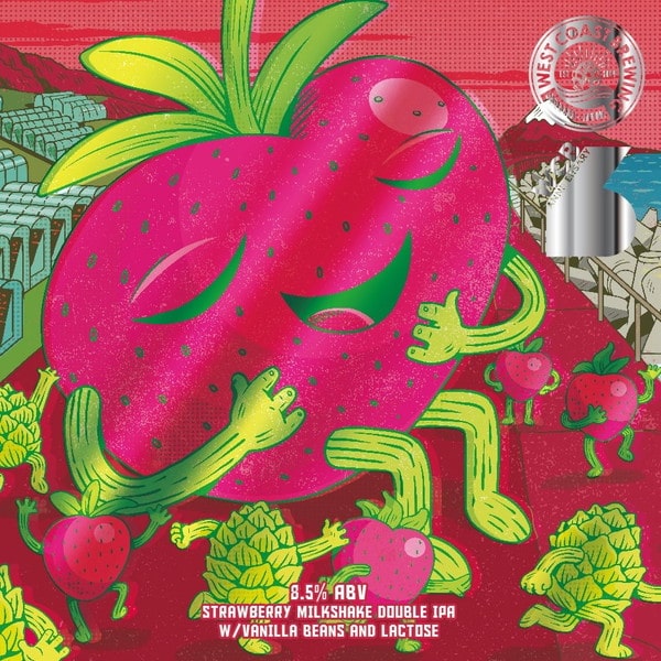 EC-1270 『 Strawberry Fruit Monster 』 / Strawberry Milkshake Double IPA / 500mL x 4本
