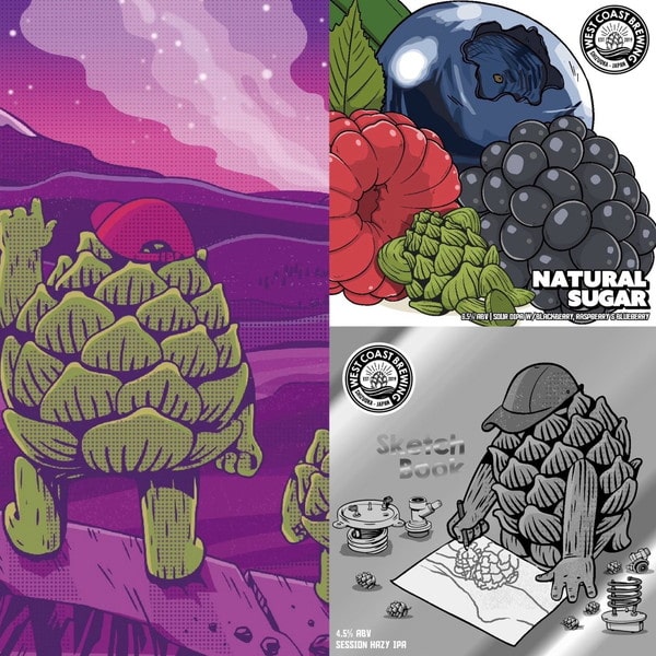『 Cosmic Jam 』 Starwatcher x 2本 + Natural Sugar x 1本 + Sketch Book x 1本