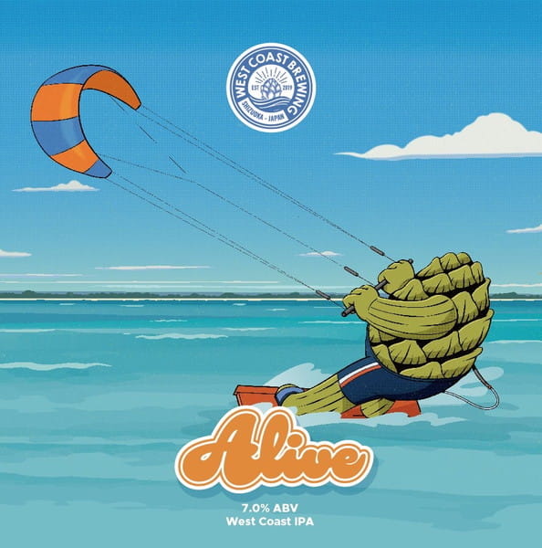 『 Alive（West Coast IPA）』 / 500mL x 4本