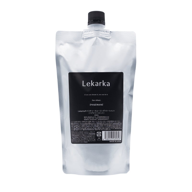 レカルカ モイスチャースムージングトリートメント 400ｍL 詰め替え用  Lekarka　