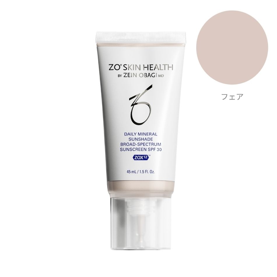 ゼオスキンヘルス デイリーミネラルサンスクリーン フェア SPF30（45ｍL） ZO SKIN HEALTH