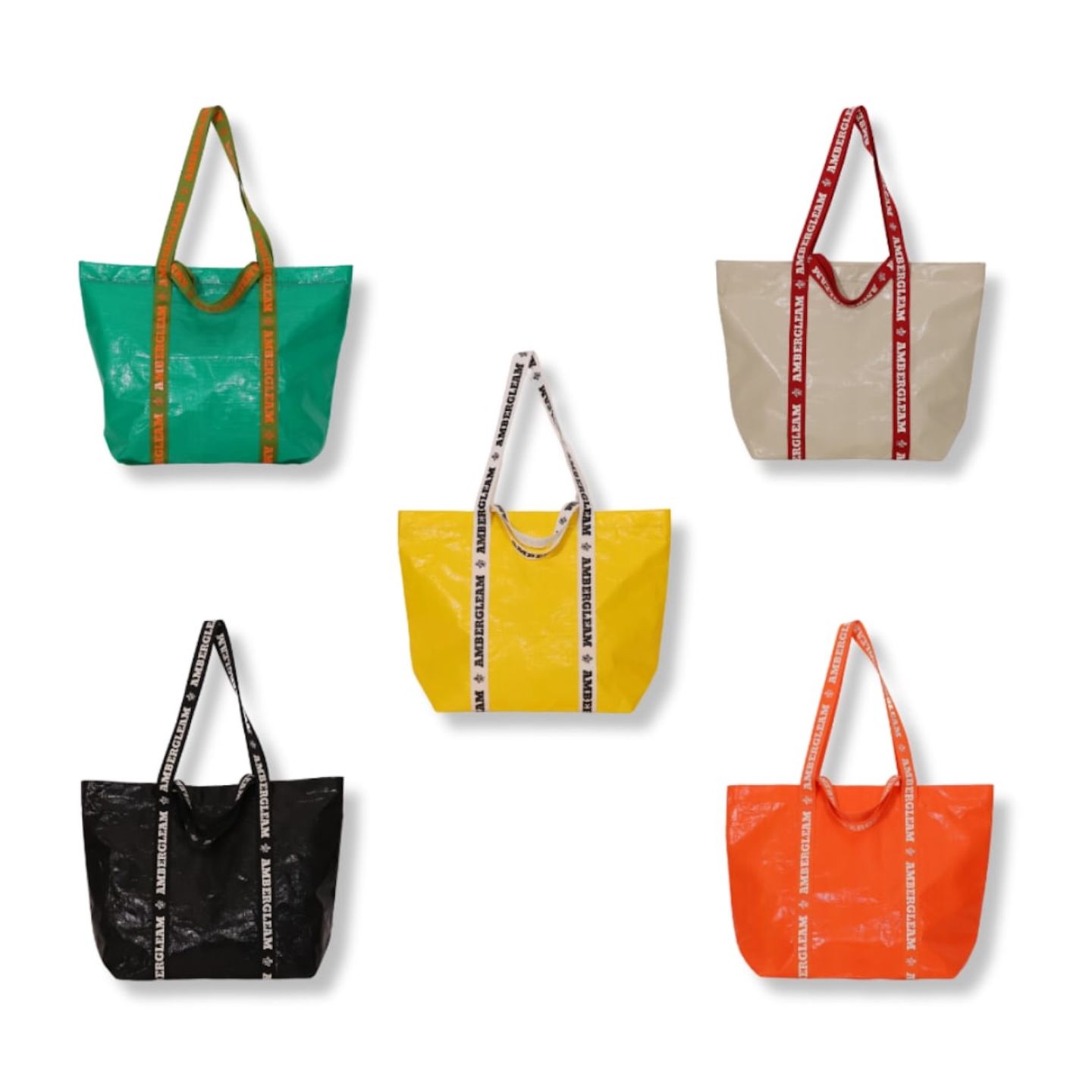 AMBERGLEAM A4スクエアバッグ アンバーイエロー AMBERGLEAM BIG