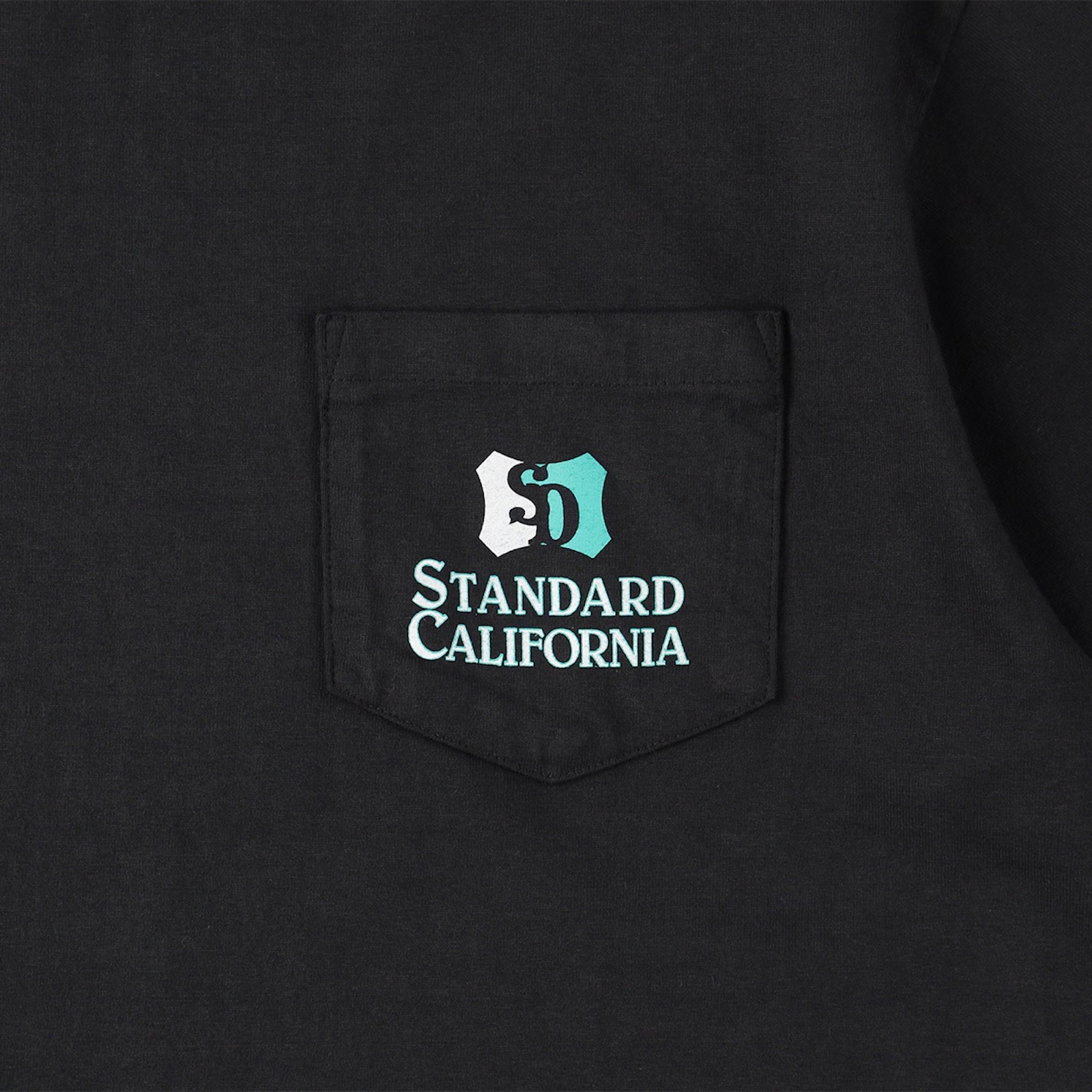 SD Heavyweight Shield Logo Pocket T | STANDARDCALIFORNIA | WEAR NAMES