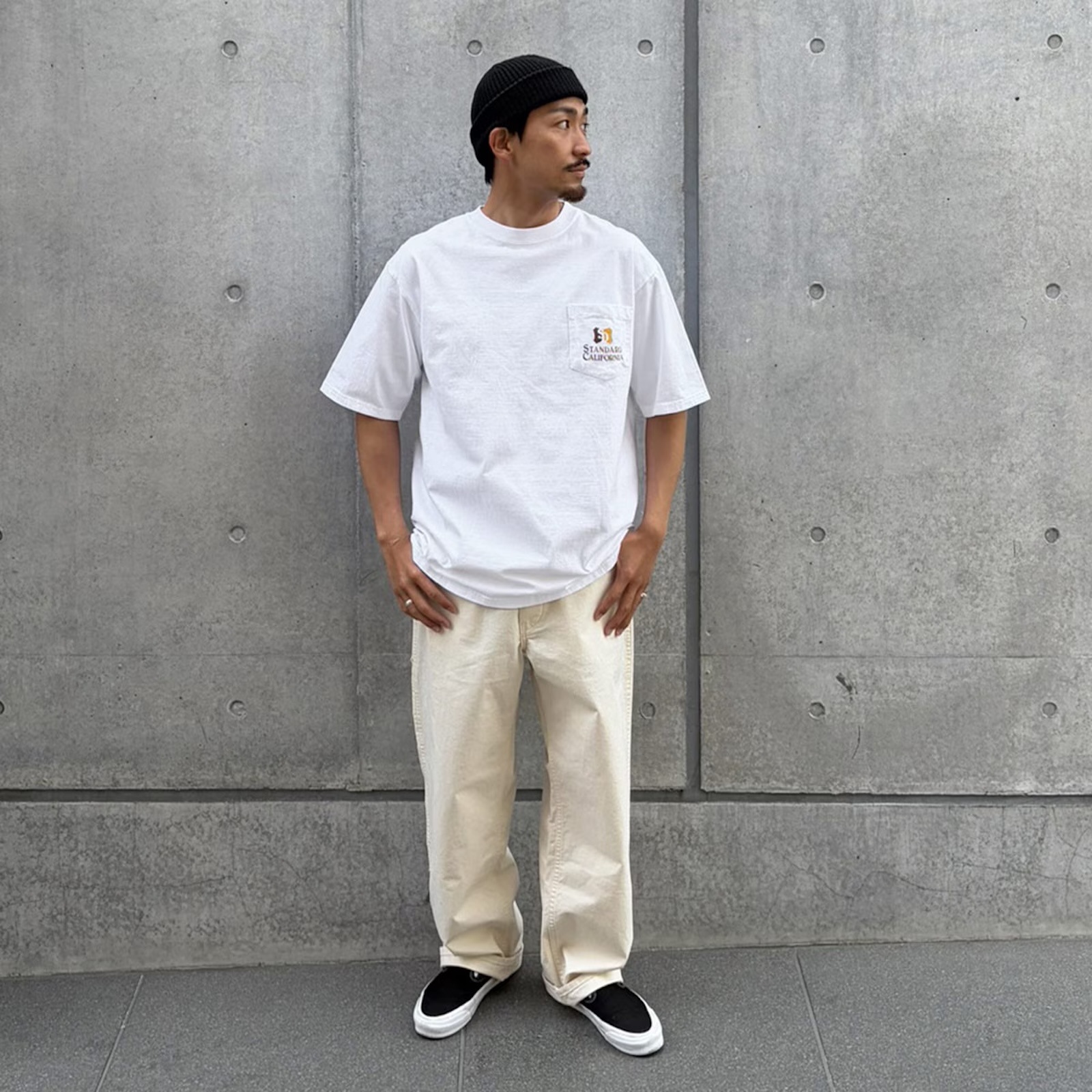 SD Heavyweight Shield Logo Pocket T | STANDARDCALIFORNIA | WEAR NAMES