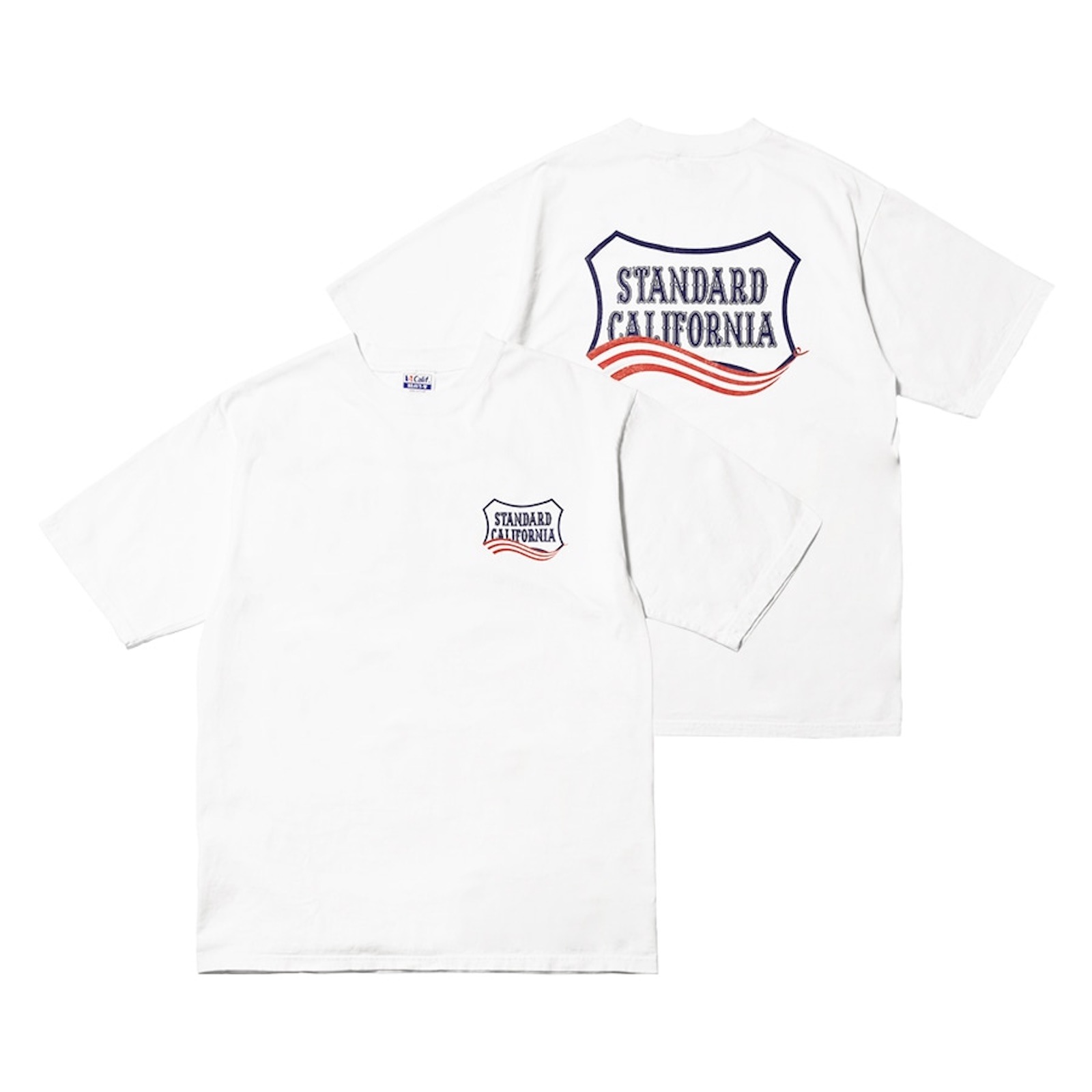 SD Heavyweight Shield Logo T July 4th | STANDARDCALIFORNIA