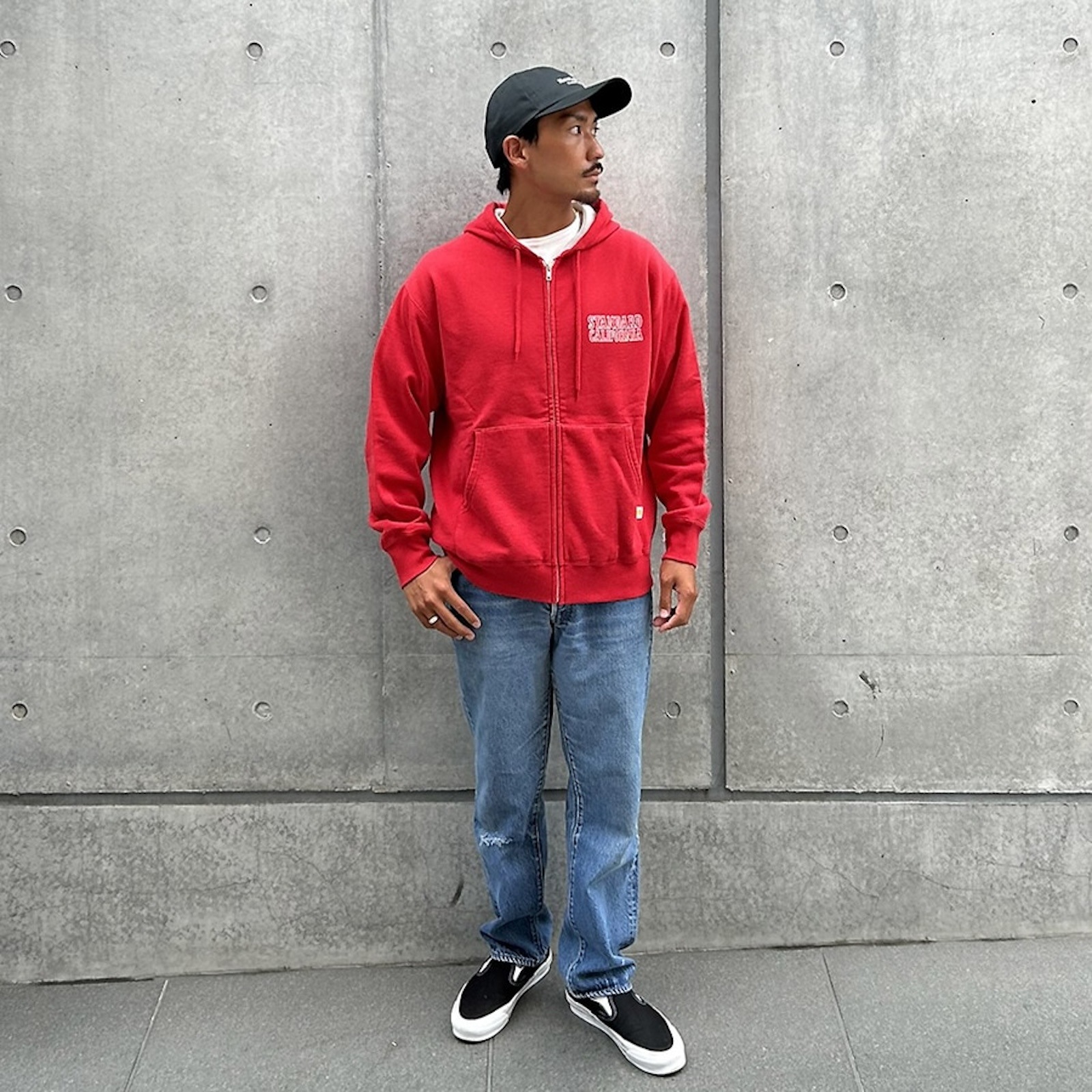 RUSSELL ATHLETIC / SD W Face Logo Zip Hood Sweat