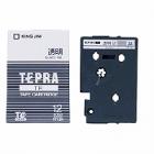 TRテプラPROテープカートリッジ　TT12K　透明ラベル黒文字|ラベルライター/消耗品|電子文具・事務機械