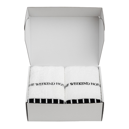 新品未使用 THE WEEKEND HOTEL バスタオルセット L×2ホワイト BathTowel GIFTBOX(Lsize White)2点セット | GIFT | THE WEEKEND HOTEL