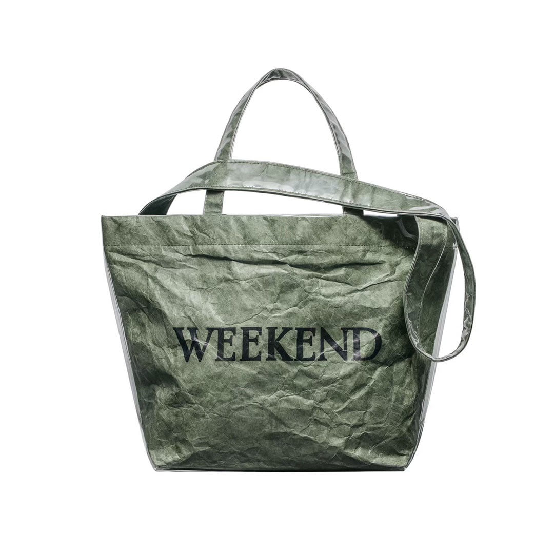 バッグ the end PVCBag(WEEKEND)KHAKI | ALL | THE WEEKEND HOTEL