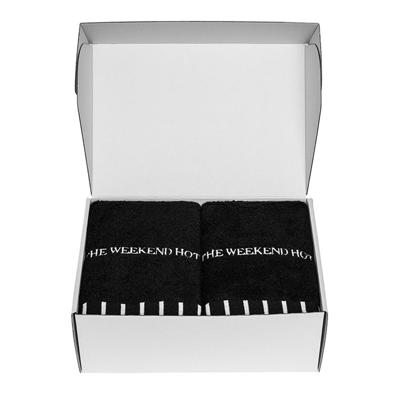 BathTowel GIFTBOX(Lsize Black)2点セット | GIFT | THE WEEKEND HOTEL