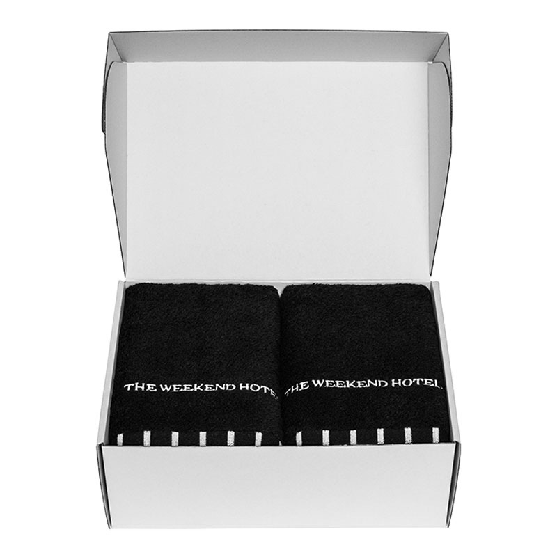 BathTowel GIFTBOX(Msize Black)2å