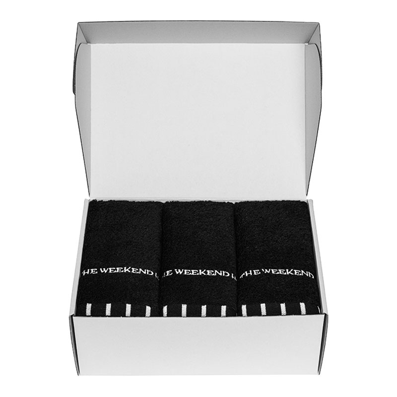 BathTowel GIFTBOX(Msize Black3å)