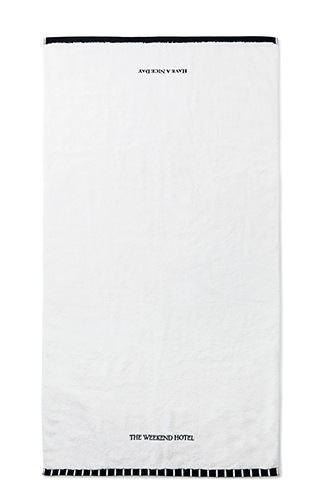 ں١BathTowel(Lsize White)