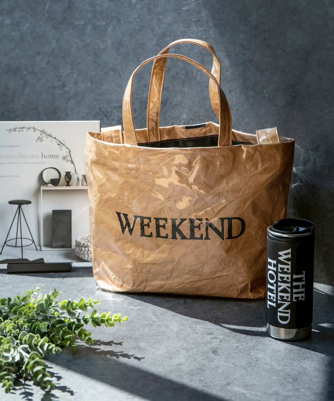 New】PVCBag(WEEKEND)BEIGE | TRAVEL GOODS | THE WEEKEND HOTEL