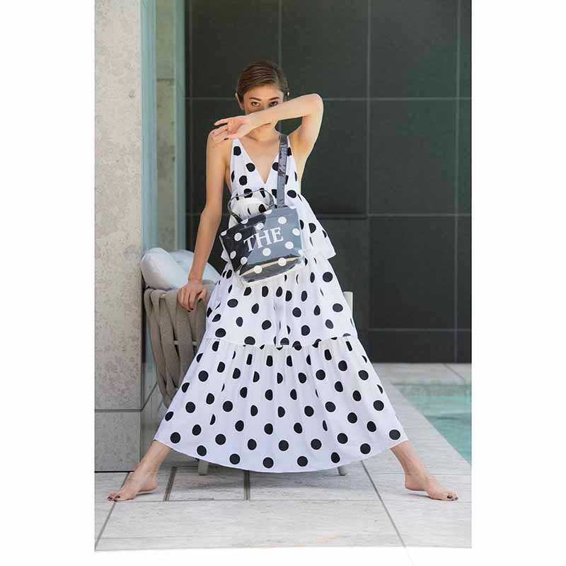 ڸPVCBag(THE)POLKA DOTS