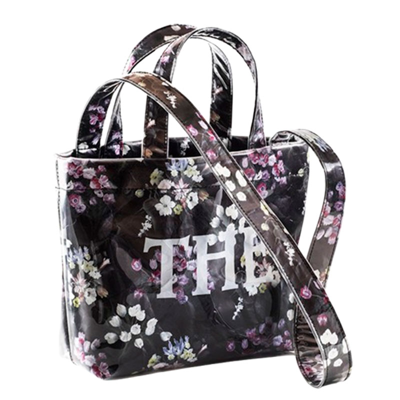 New/PVCBag(THE) Night flower