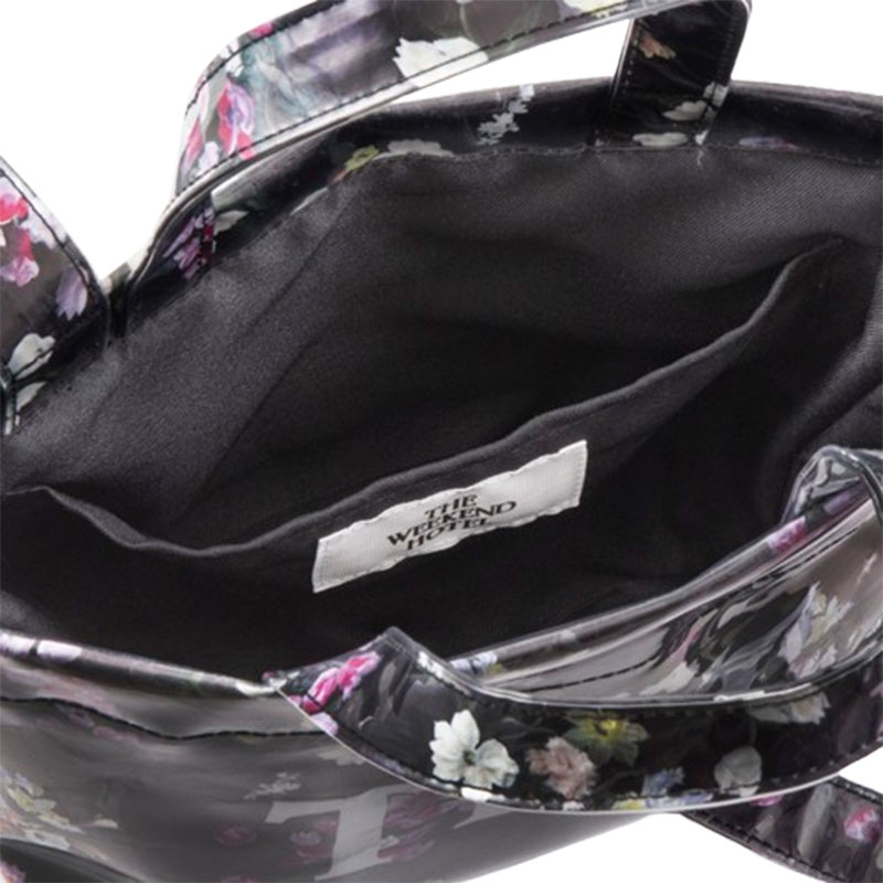 New/PVCBag(THE) Night flower