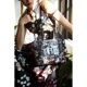 New/PVCBag(THE) Night flower