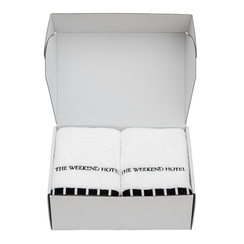 BathTowel GIFTBOX(Msize White)2å