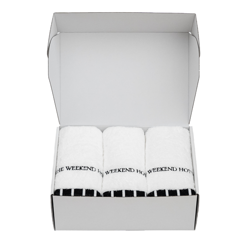 BathTowel GIFTBOX(Msize White)3å