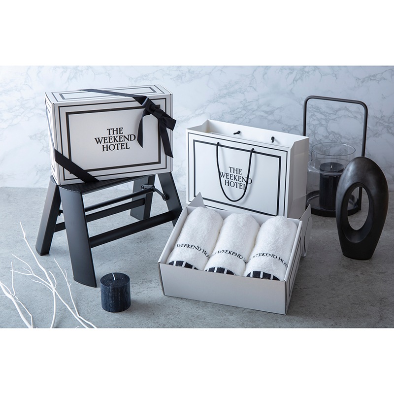 BathTowel GIFTBOX(Msize White)3å