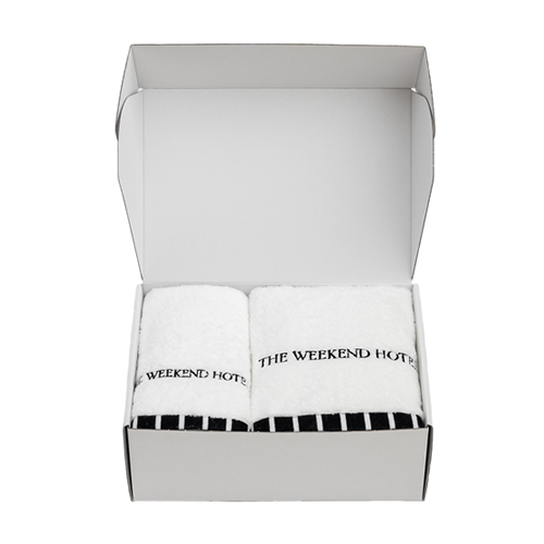 BathTowel GIFTBOX(Msize White,Lsize White)2å