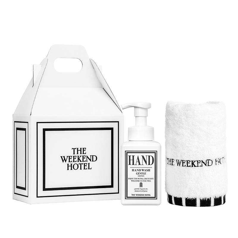 BathTowel(Msize White)&HAND WASH(GENTLE)GIFTBOX