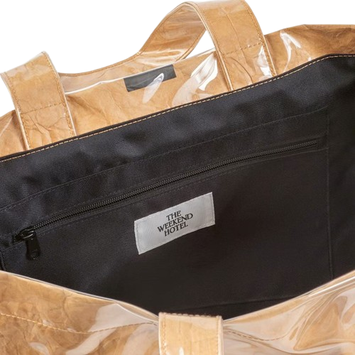 New】PVCBag(WEEKEND)BEIGE | TRAVEL GOODS | THE WEEKEND HOTEL